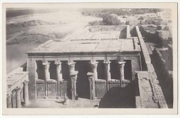 ESNA, View Of  Khnum Temple, Egypt,  Located On The West Bank Of The River Nile,  Monument, "Ferrania" Gaddis Luxor, - Louxor