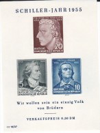 ALEMANIA  ORIENTAL  YVERT   H/B 6   MNH   ** - 1. Tag - FDC (Ersttagblätter)