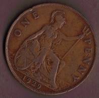 UK  1 PENNY 1929 - D. 1 Penny