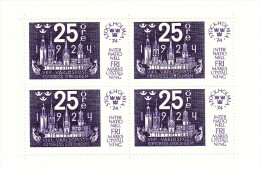 Suecia H/B 2/ 5  MNH - Blocks & Kleinbögen