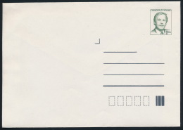 Czechoslovakia CSSR Stationery Cover Vaclav Havel MNH - Enveloppes