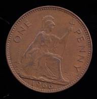 UK 1 PENNY 1966 - D. 1 Penny