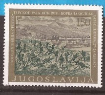 1978  1720 CAVALLI JUGOSLAVIJA JUGOSLAWIEN MILITARI SERBISCHE-TUERKISCHE KRIEG  MNH - Neufs