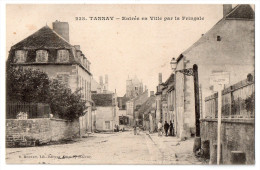 Tannay, Entrée En Ville Par La Fringale, 1917, éd. Goulet - Tannay
