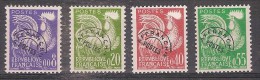 ** 1960 FRANCIA PREOBLITERATI GALLO TIPO D NUOVI MNH CAT. € 54,00 - 1953-1960