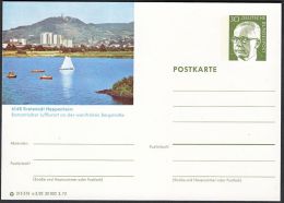 Germany 1973, Illustrated Postal Stationery "Kreisstadt Heppenheim", Ref.bbzg - Illustrated Postcards - Mint