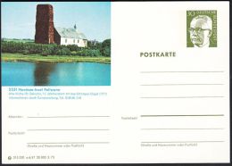 Germany 1973, Illustrated Postal Stationery "North Sea Island Pellworm", Ref.bbzg - Illustrated Postcards - Mint