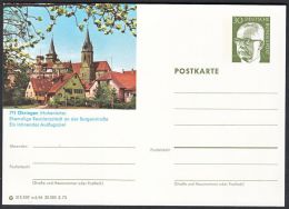 Germany 1973, Illustrated Postal Stationery "Öhringen", Ref.bbzg - Cartes Postales Illustrées - Neuves