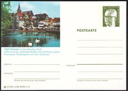 Germany 1973, Illustrated Postal Stationery "Welzheim", Ref.bbzg - Bildpostkarten - Ungebraucht