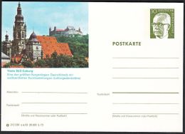 Germany 1973, Illustrated Postal Stationery "Coburg", Ref.bbzg - Illustrated Postcards - Mint