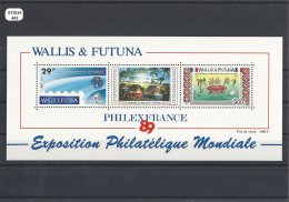 WALLIS ET FUTUNA 1989 - YT BF N° 4 NEUF SANS CHARNIERE ** (MNH) GOMME D'ORIGINE LUXE - Blocks & Sheetlets