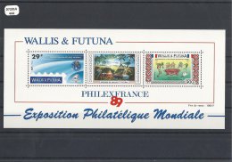 WALLIS ET FUTUNA 1989 - YT BF N° 4 NEUF SANS CHARNIERE ** (MNH) GOMME D'ORIGINE LUXE - Hojas Y Bloques