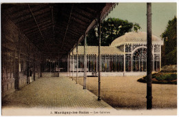 Lot De 3 Cpa " MARTIGNY LES BAINS - Galeries - Vue Panoramique - Entrée De La Source Du Parc " Non Circulé TBE - Lamarche