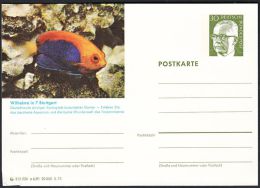 Germany 1973, Illustrated Postal Stationery "Stuttgart ZOO", Ref.bbzg - Illustrated Postcards - Mint