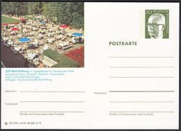 Germany 1973, Illustrated Postal Stationery "Bad Driburg", Ref.bbzg - Cartes Postales Illustrées - Neuves