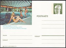 Germany 1974, Illustrated Postal Stationery "Bad Soden", Ref.bbzg - Cartes Postales Illustrées - Neuves