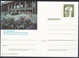 Germany 1973, Illustrated Postal Stationery "Recklinghausen", Ref.bbzg - Cartes Postales Illustrées - Neuves