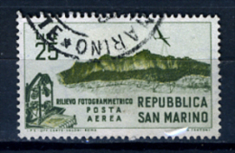1952 - SAINT-MARIN - SAN MARINO - A109 - Used/NT - (SM2017.43..) - Posta Aerea