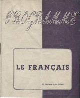 Cinéma/ Le Français/Boulevard Des Italiens / "La Fille Aux Yeux Gris"/Fernand Ledoux /1946        CIN30 - Programmes