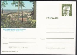 Germany 1973, Illustrated Postal Stationery "Dudweiler", Ref.bbzg - Geïllustreerde Postkaarten - Ongebruikt
