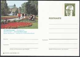 Germany 1973, Illustrated Postal Stationery "Bad Kissingen", Ref.bbzg - Geïllustreerde Postkaarten - Ongebruikt