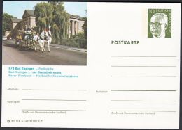 Germany 1973, Illustrated Postal Stationery "Bad Kissingen", Ref.bbzg - Cartes Postales Illustrées - Neuves