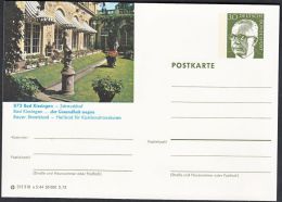 Germany 1973, Illustrated Postal Stationery "Bad Kissingen", Ref.bbzg - Cartes Postales Illustrées - Neuves