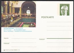 Germany 1974, Illustrated Postal Stationery "Bad Kissingen", Ref.bbzg - Cartes Postales Illustrées - Neuves