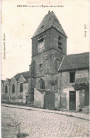 BEYNES .... L EGLISE ... PUBLICITE ... CHOCOLAT MENIER - Beynes