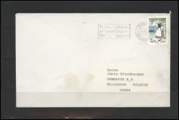 FINLAND Brief Postal History Cover  FI 052 National Costume Women - Brieven En Documenten