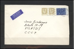 FINLAND Brief Postal History Cover  FI 055 Christmas Air Mail - Lettres & Documents