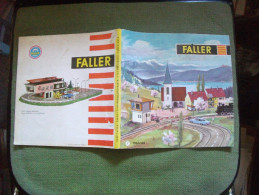 Catalogue Général 1963-64 Train électrique Modèles  Accessoires Firme Faller - Railway & Tramway