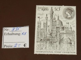 GB  Michel Nr:   835 Block Einzelmarke  ** Postfrisch MNH    #3989 - Hojas Bloque