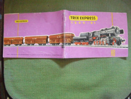 Catalogue HO 1960-61  Train électrique  Firme Trix Express Jouet - Spoorwegen En Trams