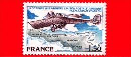 Nuovo - FRANCIA - 1978 - Primo Collegamento Aereo Villacoublay - Pauillac (15-10-1913) - Posta Aerea - 1.50 - Primi Voli