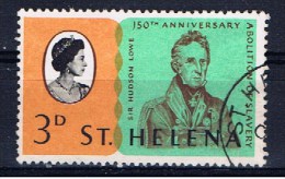 St Helena+ 1968 Mi 192 Sklavereiaufhebung - Sainte-Hélène