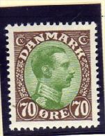 Danemark (1919-20)  - "Christian X" Neuf* - Nuovi