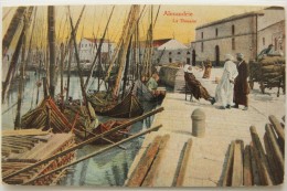 Alexandrie (Egypte), La Douane, Carte Postale Ancienne. - Alejandría