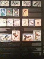 COLLECTION SPECIALISEE OISEAUX, BIRDS, UCCELLI – SERIES COMPLETES +950 TIMBRES DIFFERENTES - Collezioni & Lotti