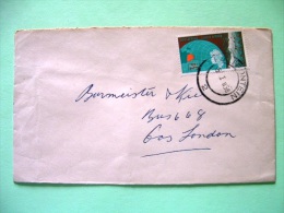 South Africa 1960 Cover Sent Locally - Earth Globe - Map - Lettres & Documents