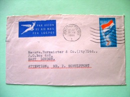 South Africa 1960 Cover Sent Locally - Flag - Briefe U. Dokumente