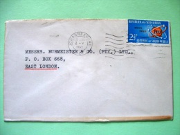 South Africa 1965 Cover Sent Locally - UIT ITU - Satellites - Lettres & Documents