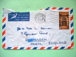 South Africa 1968 Cover To England - Door Of Wittenberg Church - Reformation (Scott 344 = 2.50 $) - Storia Postale