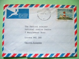 South Africa 1988 Cover To England - Lighthouse - Storia Postale