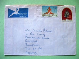 South Africa 1988 Cover To England - Lighthouse - French Huguenots - St Bartholomew Day Massacre - Storia Postale