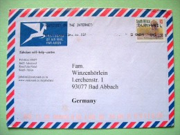 South Africa 2001 Cover To Germany - Giraffe - Cartas & Documentos