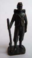 FIGURINE KINDER  METAL NORDISTE 4 1861 SOLDAT CONFEDERE 80's Bruni- KRIEGER NORDSTAATEN UNIONIST 4 (1) - Figurillas En Metal