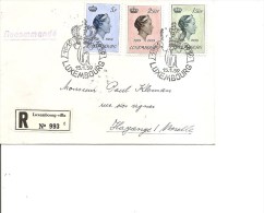 Luxembourg ( Lettre Recommandée En Premier Jour De 1959 à Voir) - Covers & Documents