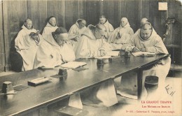 61 SOLIGNY LA TRAPPE - Abbaye De La Grande Trappe - Les Moines En Lecture - Autres & Non Classés