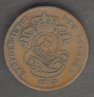 BELGIQUE / BELGIO - 2 CENTIMES (1870) - LEOPOLD II - 2 Cents